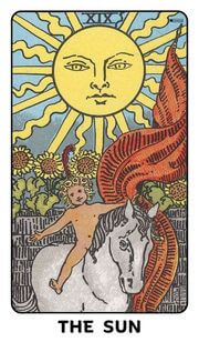 The Sun Tarot Card