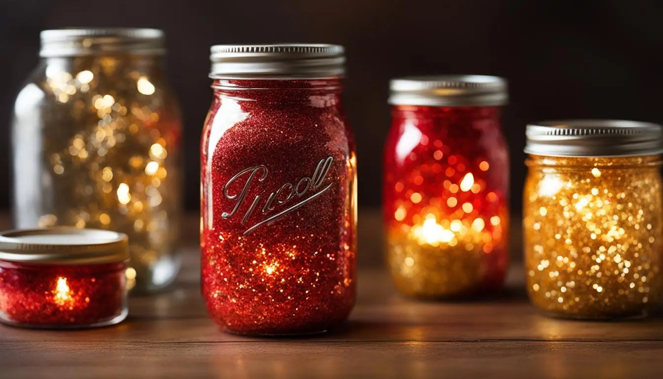 gratitude glitter jar