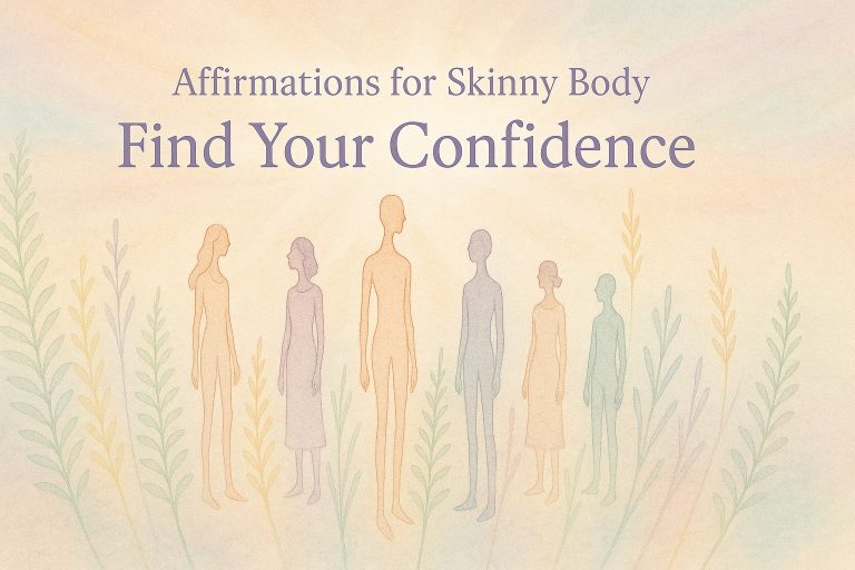 affirmations for skinny body