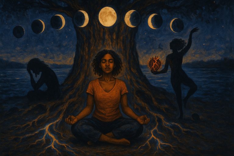 divine feminine shadow work prompts