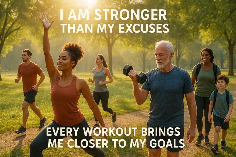Affirmations for exercise motivation
