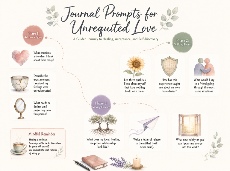 Journal Prompts for Unrequited Love