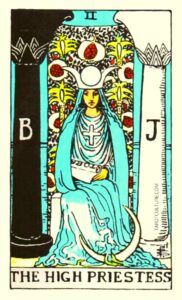 The High Priestess Tarot card