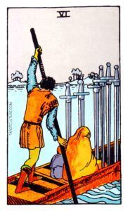 Six of Swords Tarot card