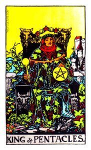 King of Pentacles Tarot card