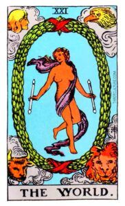 The World Tarot card