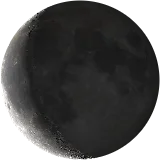 Waning crescent