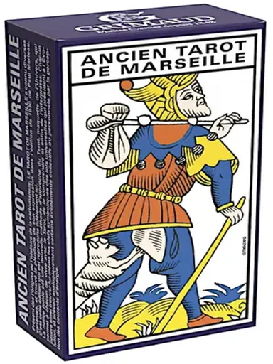 Ancien Tarot de Marseille (Grimaud) deck box