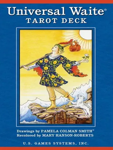 Universal Waite Tarot deck box