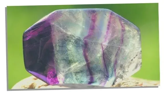 Fluorite crystal is known as one of the grounding crystals for empaths