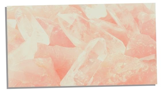  Rose Quartz crystal