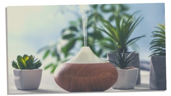 using a diffuser with essential oils