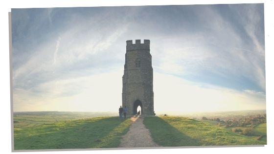 Picture of the third eye chakra - Glastonbury