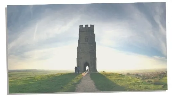 Picture of the third eye chakra - Glastonbury