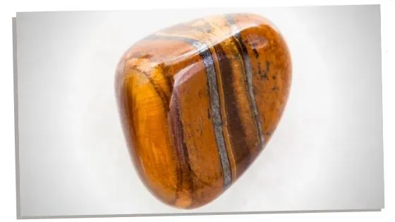 A crystal to use for mental clarity is Tiger Jasper Stone