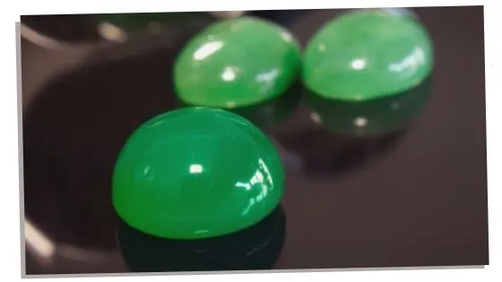 Green Jade stones