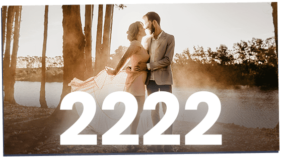 2222 as a twin flame mirror