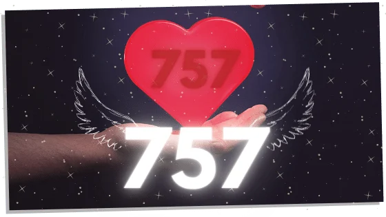 757 and a heart