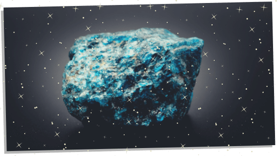 A piece of Apatite