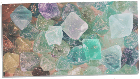 different colors of fluorite