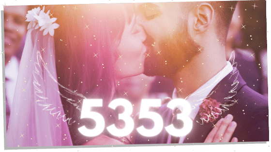 twin flames kissing and 5353