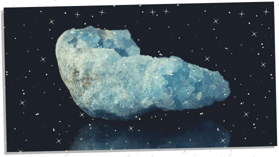 an image of blue Celestite