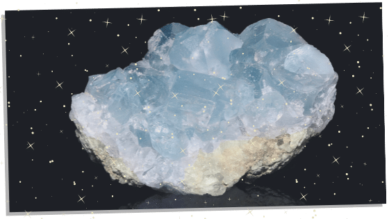 Amazing metaphysical property of Celestite