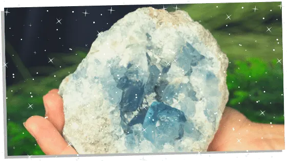 A Metaphysical Property of Celestite