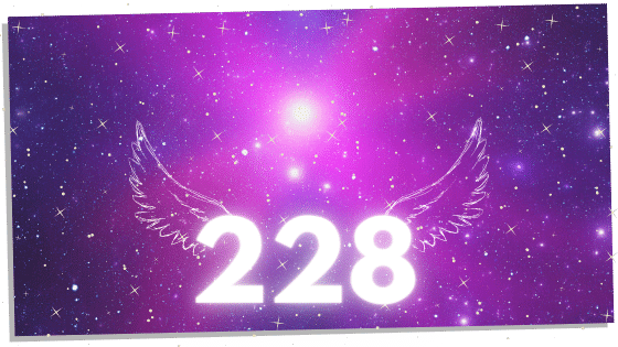 Image of angel number 228 spiritual meaning