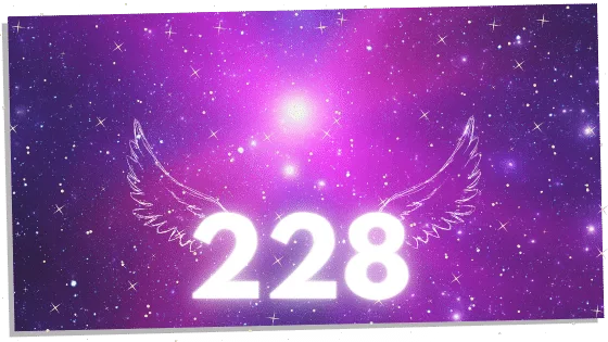 Image of angel number 228 spiritual meaning