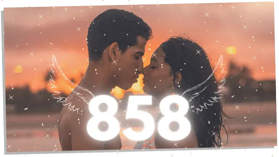 858 with kissing twin flames