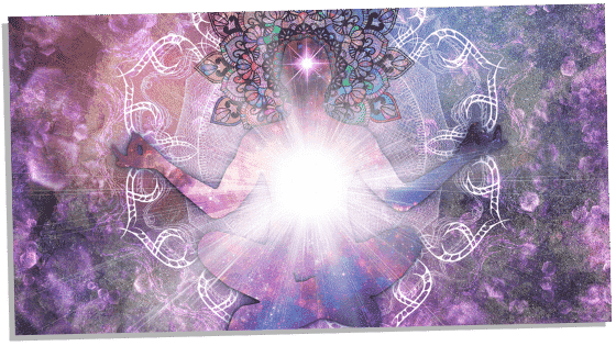 White aura and the crown chakra