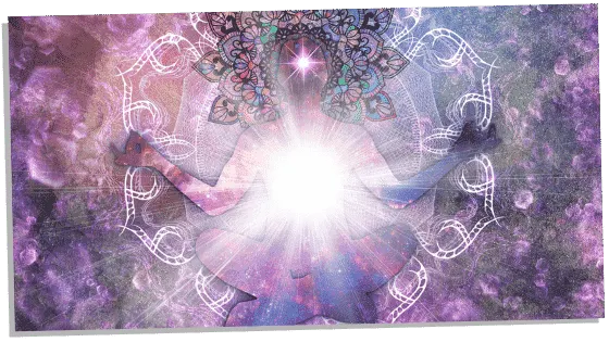 White aura and the crown chakra