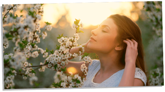 Showing clairalience signs