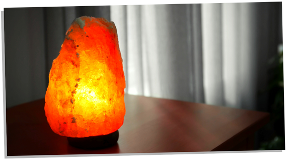 Himalayan salt lamp