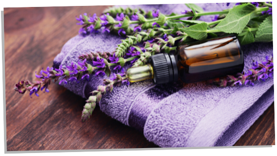 Cleansing Crystals with Sage Essential Oil 