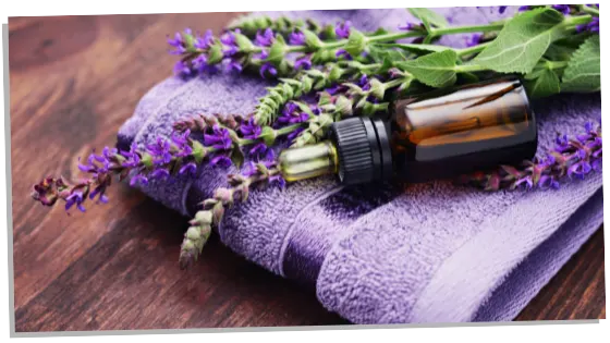 Cleansing Crystals with Sage Essential Oil 