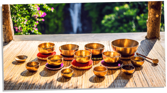 Taking care of singing bowls when cleansing