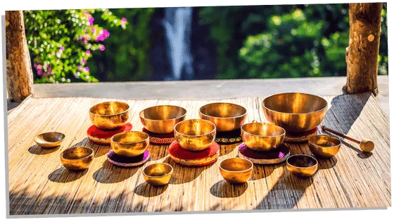 Taking care of singing bowls when cleansing