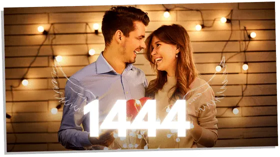 1444 angel number and love