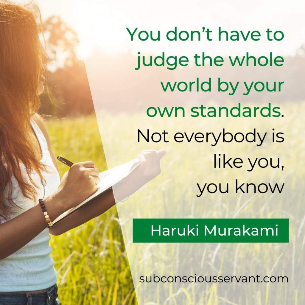 Quote about people judging you