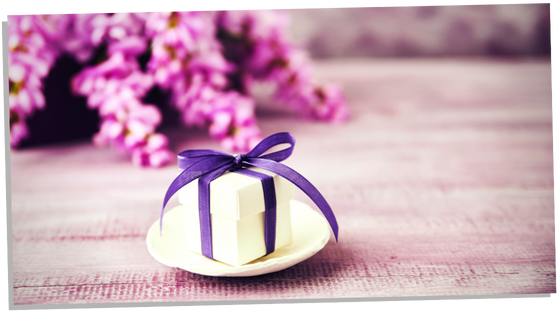 White wisteria gift