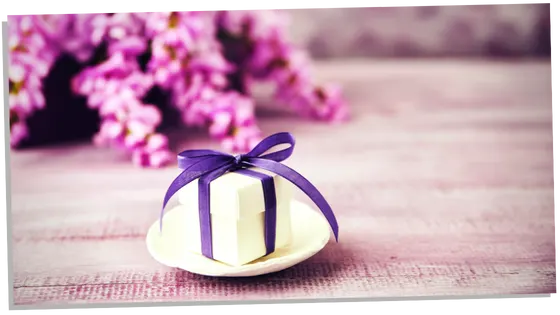 White wisteria gift