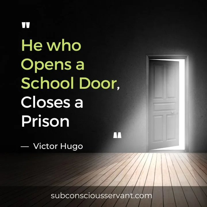 Victor Hugo quote about poverty