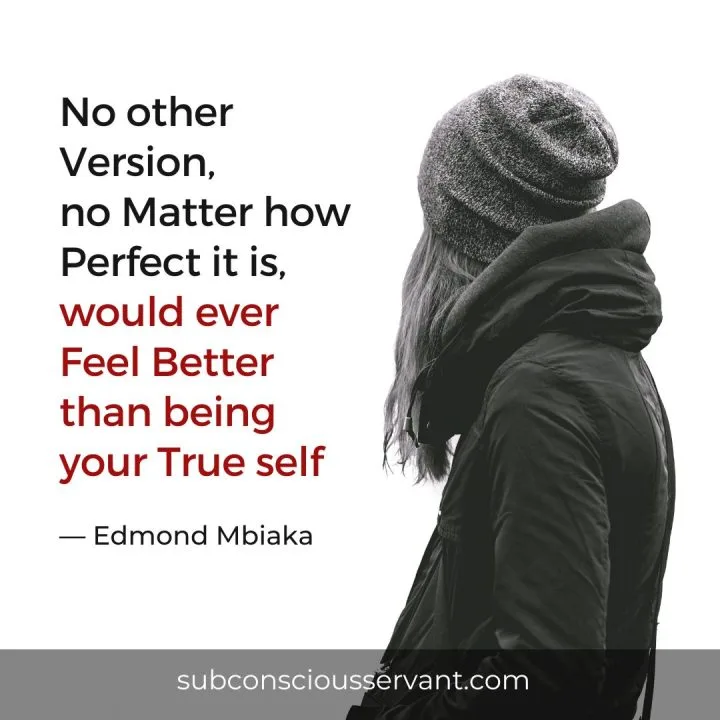 Unopologetic self quote by Edmond Mbiaka