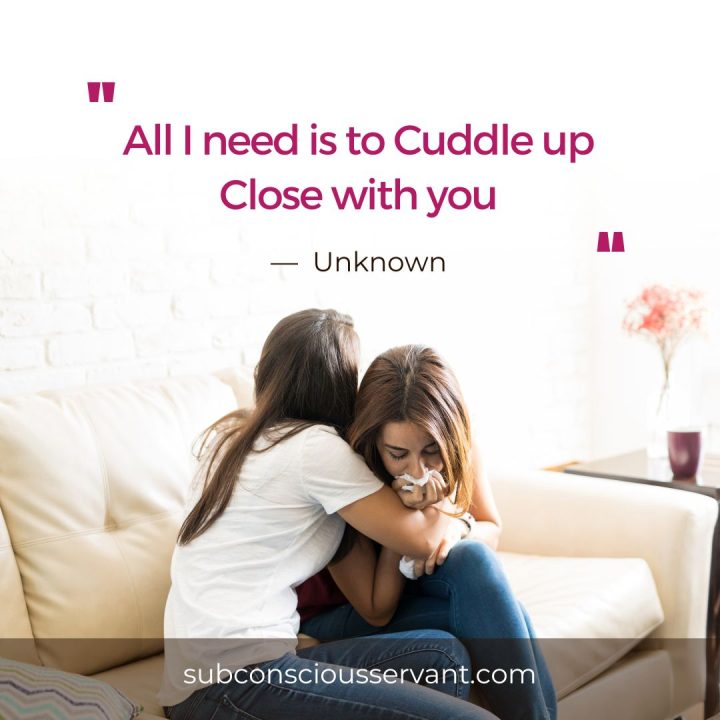 Great cuddle quotes