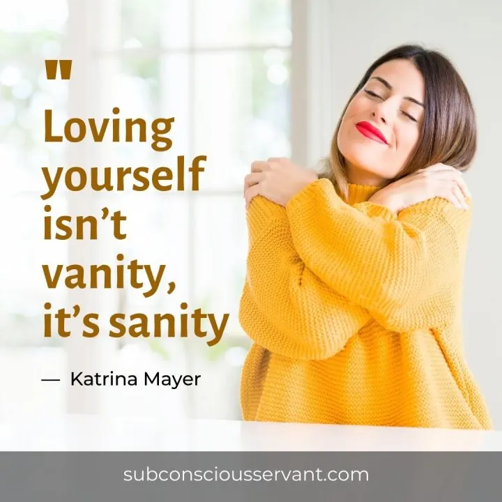 Katrina Mayer quote about being worthy of love