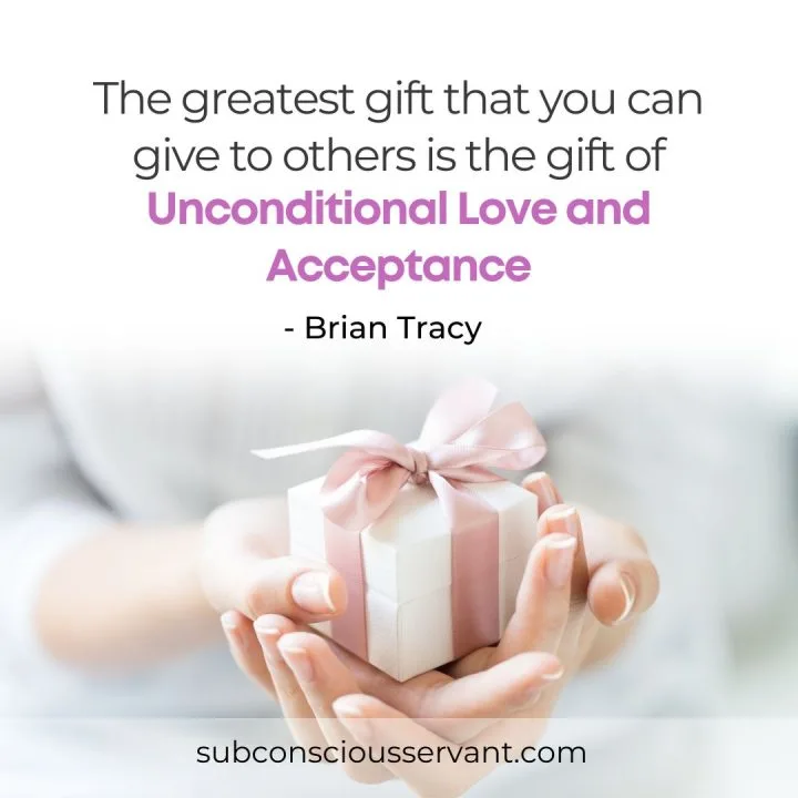 Brian Tracy quote about the acceptance of others