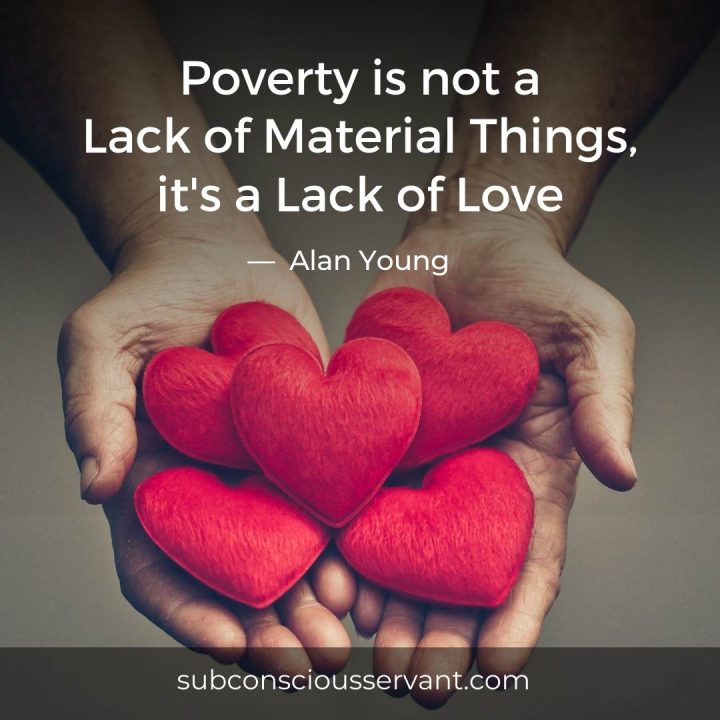 Image of poverty and success quote by Alan Young