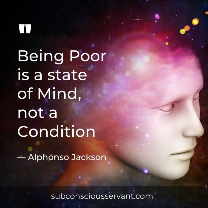 Image of Alphonso Jackson quote on poverty to success 